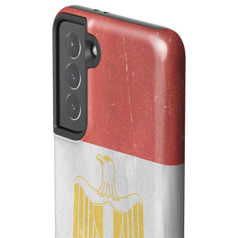Egypt Flag Distressed Galaxy S21 5G Pro Case